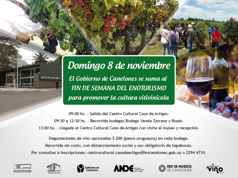 Fin de Semana del Enoturismo en Canelones
